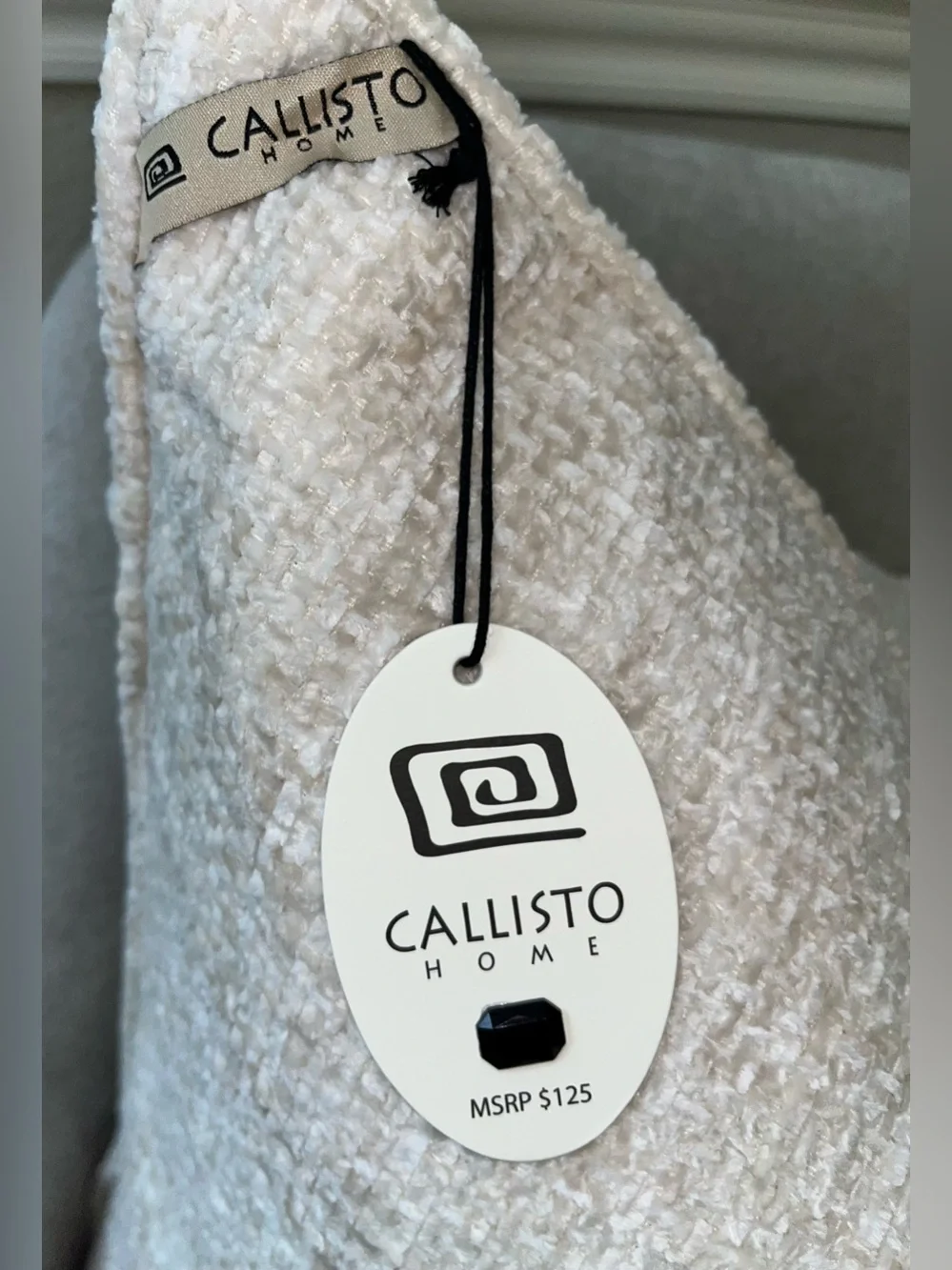 1-NWT CALLISTO HOME LUXURY VELVET DECORATIVE THROW PILLOW (T07263F11)